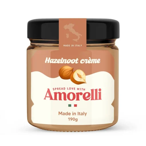 Amorelli Hazelnoot Spread 190g