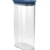 Biesse Bewaardoos Ovaal Luchtdicht Blauw 2,25L