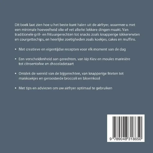 Boek: 500 Airfryer Gerechten