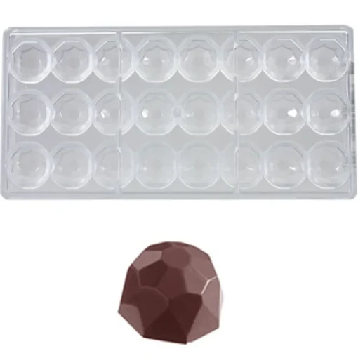 Bonbonvorm Chocolate World Diamantje (24x) 28,5x18 mm