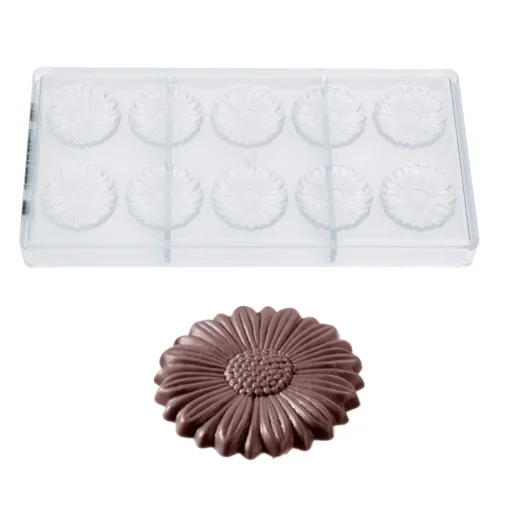 Bonbonvorm Chocolate World Zonnebloem (10x) 43x5 mm