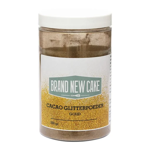 BrandNewCake Cacao Glitterpoeder Goud 150g