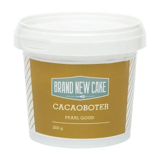 BrandNewCake Cacaoboter gekleurd Pearl Goud 200g