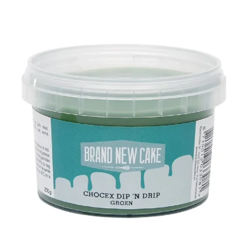 BrandNewCake Chocex Dip 'n Drip Groen 270g