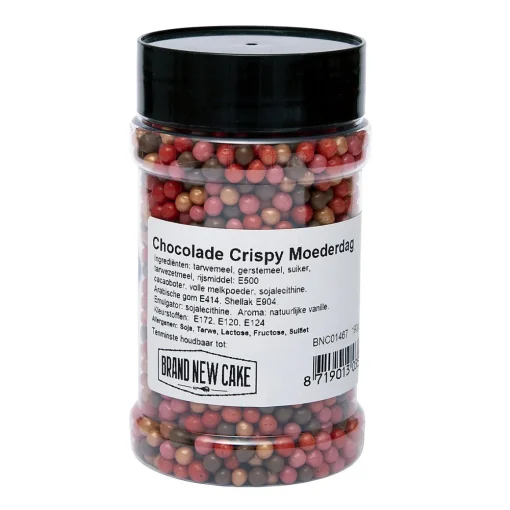 BrandNewCake Chocolade Crispy Parels Moederdag 190g