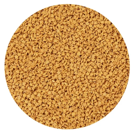 BrandNewCake Confetti Mini Sterren Goud 3mm 500gr.
