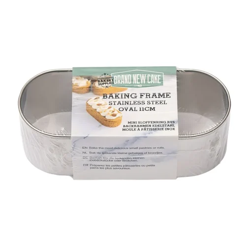 BrandNewCake Mini Sloffenring RVS 11cm