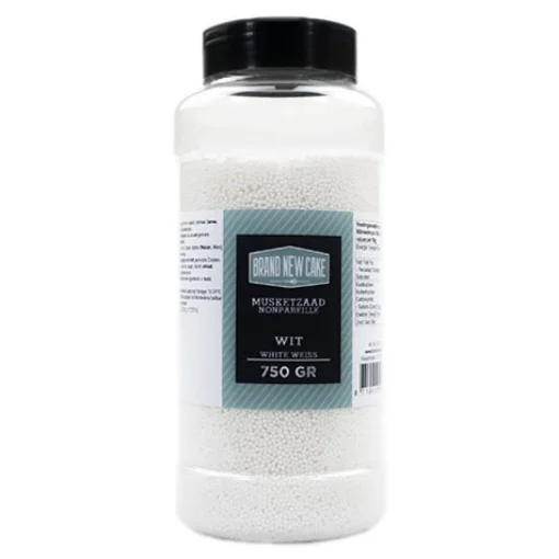 BrandNewCake Musketzaad Wit 750gr.