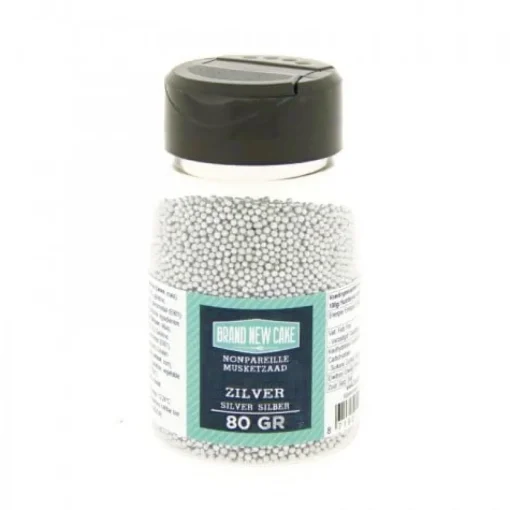 BrandNewCake Musketzaad Zilver 80gr.