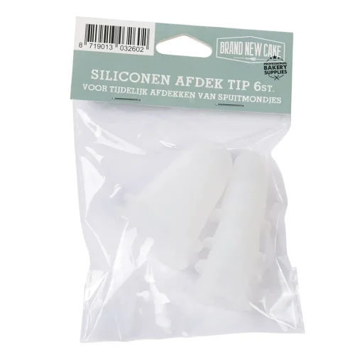BrandNewCake Siliconen Afdekdop Spuitmondje Set/6