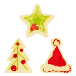 Callebaut Chocoladedecoratie Holly Christmas 126st