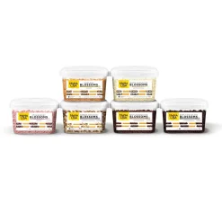 Callebaut Chocoladekrullen klein Wit en Puur 1kg