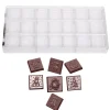Chocolademal Chocolate World Kerst Ass. (21x) 31x10mm