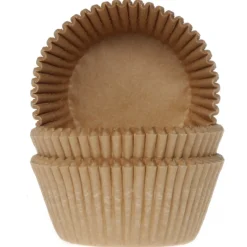 Cupcake Vormpjes HoM Kraft 48x32mm. 50st.