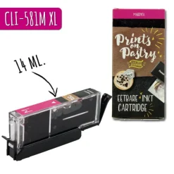 Eetbare Inkt Cartridge Rood XL (CLI-581M)