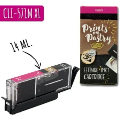 Eetbare Inkt Cartridge Rood XL (CLI-571M)