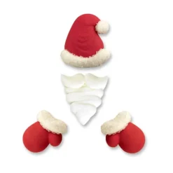 Günthart Suikerdecoratie Kerstman 96st.