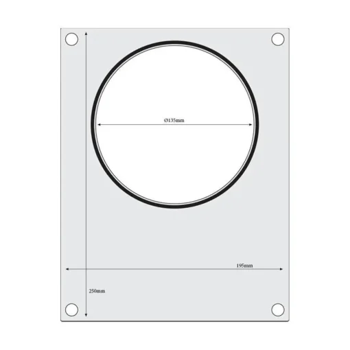 Hendi Traysealer matrix soepcontainer ø165 mm