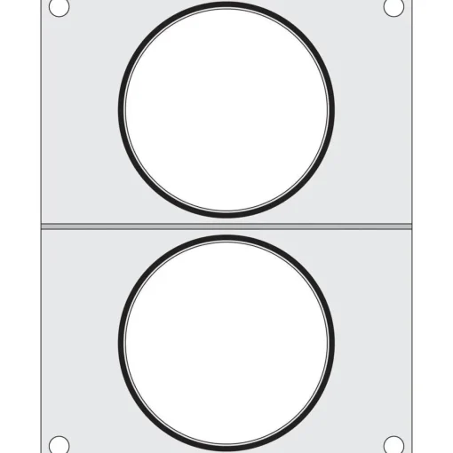 Hendi Traysealer matrix 2x soepcontainer ø115 mm