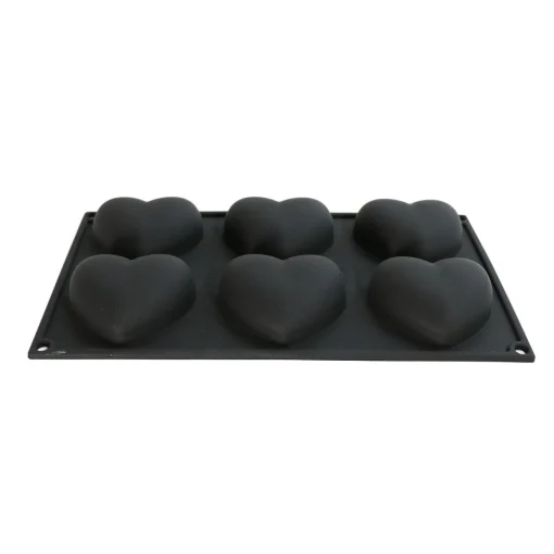 Martellato Siliconen Vorm Hart 74,5x68mm (6) 29x17cm