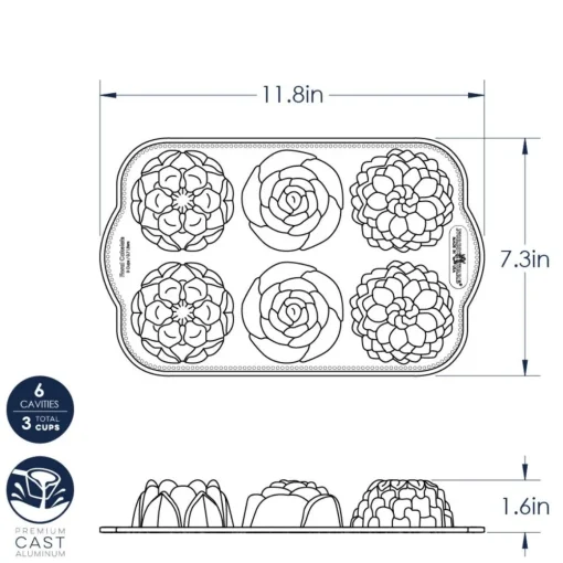 Nordic Ware Bloemen Bakvorm