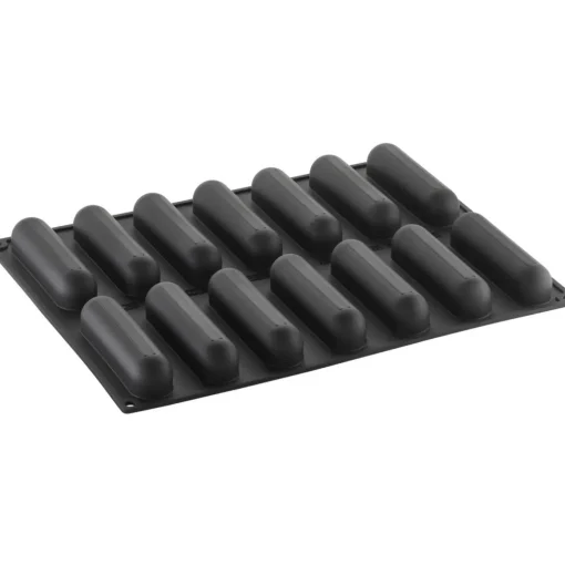 Pavoni Siliconen Vorm Confy Eclair 128x30mm (14) 30x40cm