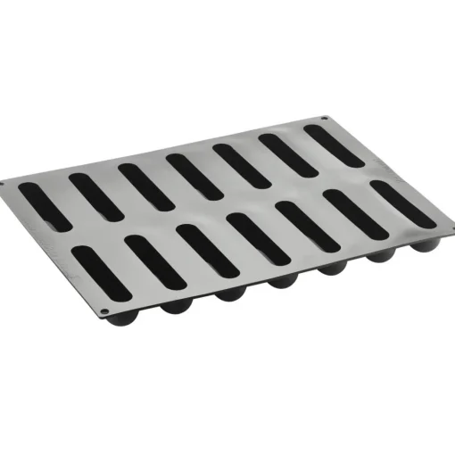 Pavoni Siliconen Vorm Confy Eclair 128x30mm (14) 30x40cm
