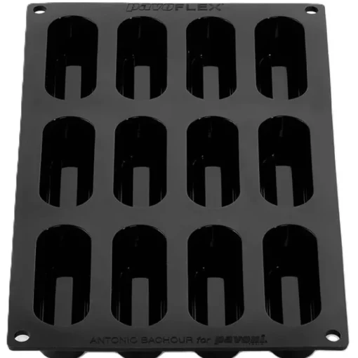 Pavoni Siliconen Vorm Rond 40 80x30mm (12) 30x17,5cm