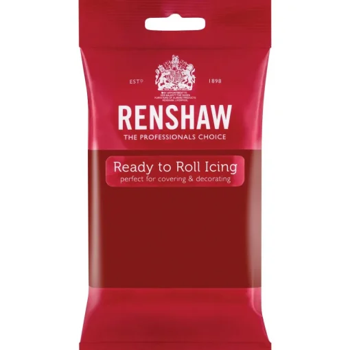 Renshaw Rolfondant Robijn Rood 250g
