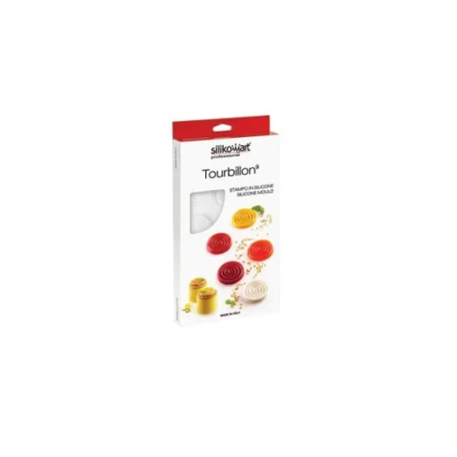 Silikomart Siliconen Bakvorm Spiraal (15x) Ø4,5cm