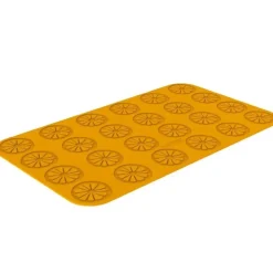 Silikomart Siliconen Mat Citroen/Sinaasappel (24x) Ø6x0,2cm