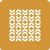 Silikomart Siliconen Stencil Foliage 10x10x0,1cm Set/2