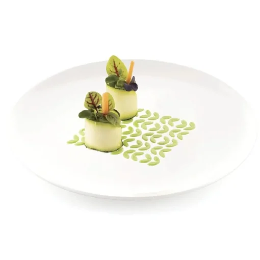 Silikomart Siliconen Stencil Foliage 10x10x0,1cm Set/2