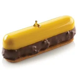 Silikomart Siliconen Vorm Eclair (8) 13,5x2,8cm + Uitsteker