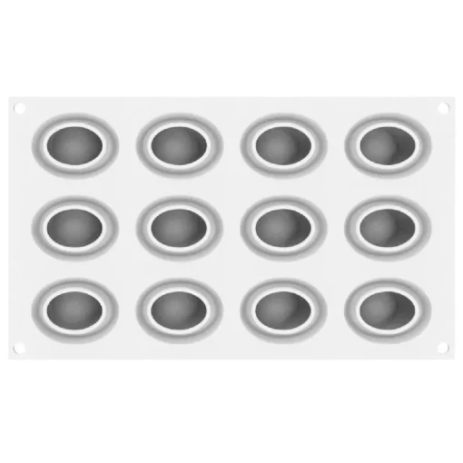 Silikomart Siliconen Vorm Nebula (12) 5,1x3,7x3,2cm