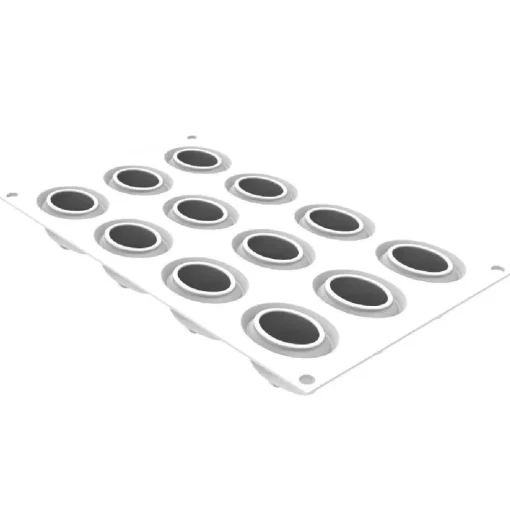 Silikomart Siliconen Vorm Nebula (12) 5,1x3,7x3,2cm