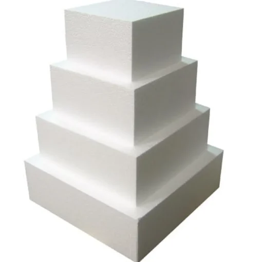 Taart Dummy vierkant 10cm - 10x10cm