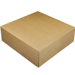 Taartdoos 30x30x10cm. Kraft 3st