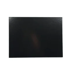 Taartkarton Rechthoek Goud/Zwart 60x40cm per stuk