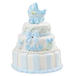 Taarttopper Baby Boy Taart Polystone 7,5cm