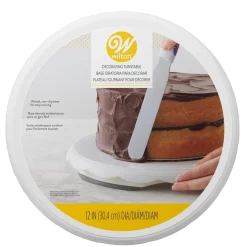 Wilton Basic Taartplateau Draaibaar Ø30,4x4cm