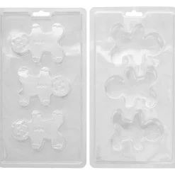 Wilton Plastic Bonbonvorm Choco Bomb Gingerbread Set/2