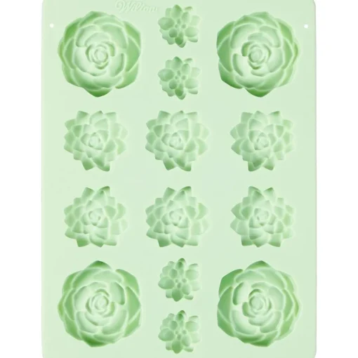 Wilton Siliconen Candy Mold Vetplantjes